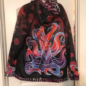 Liquid dreams Kritter Klips faux fur jacket